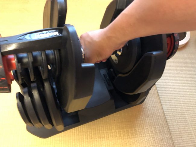 モーションズの可変式ダンベルのデメリット モーションズの可変式ダンベルのデメリット